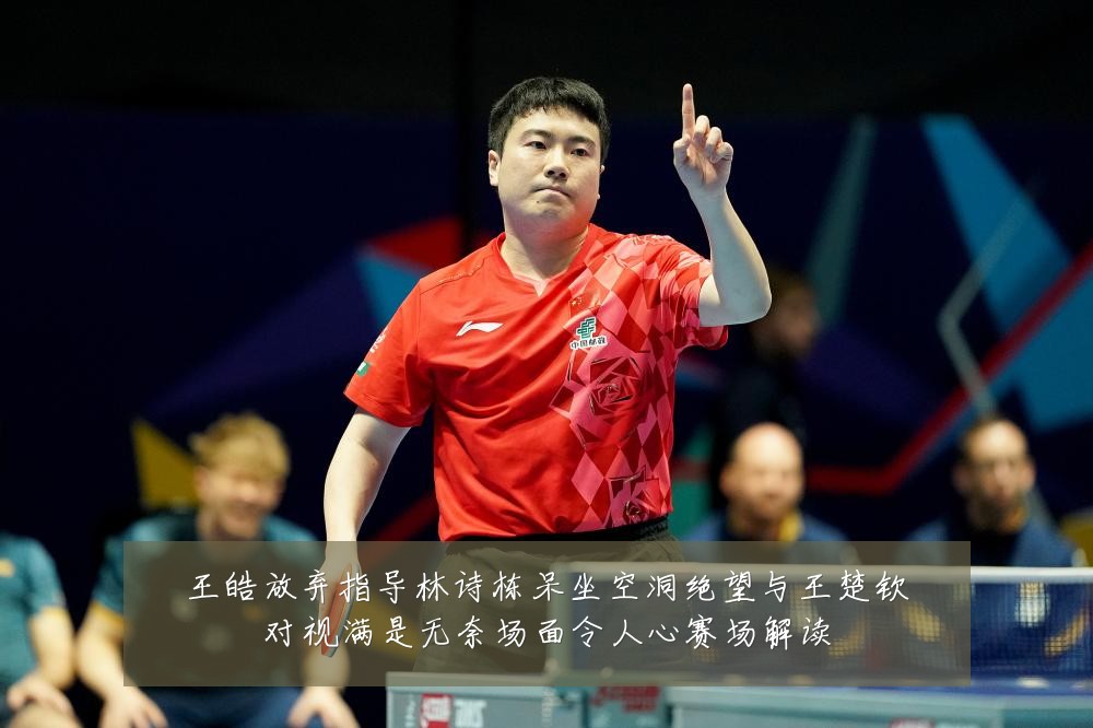 王皓放弃指导林诗栋呆坐空洞绝望与王楚钦对视满是无奈场面令人心赛场解读